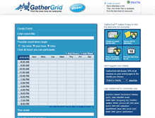 Tablet Screenshot of gathergrid.com